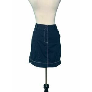 Loft Blue Mini Skirt Size 6